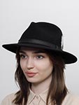 Шляпа STETSON арт. 2528014 TRAVELLER VITAFELT (черный)